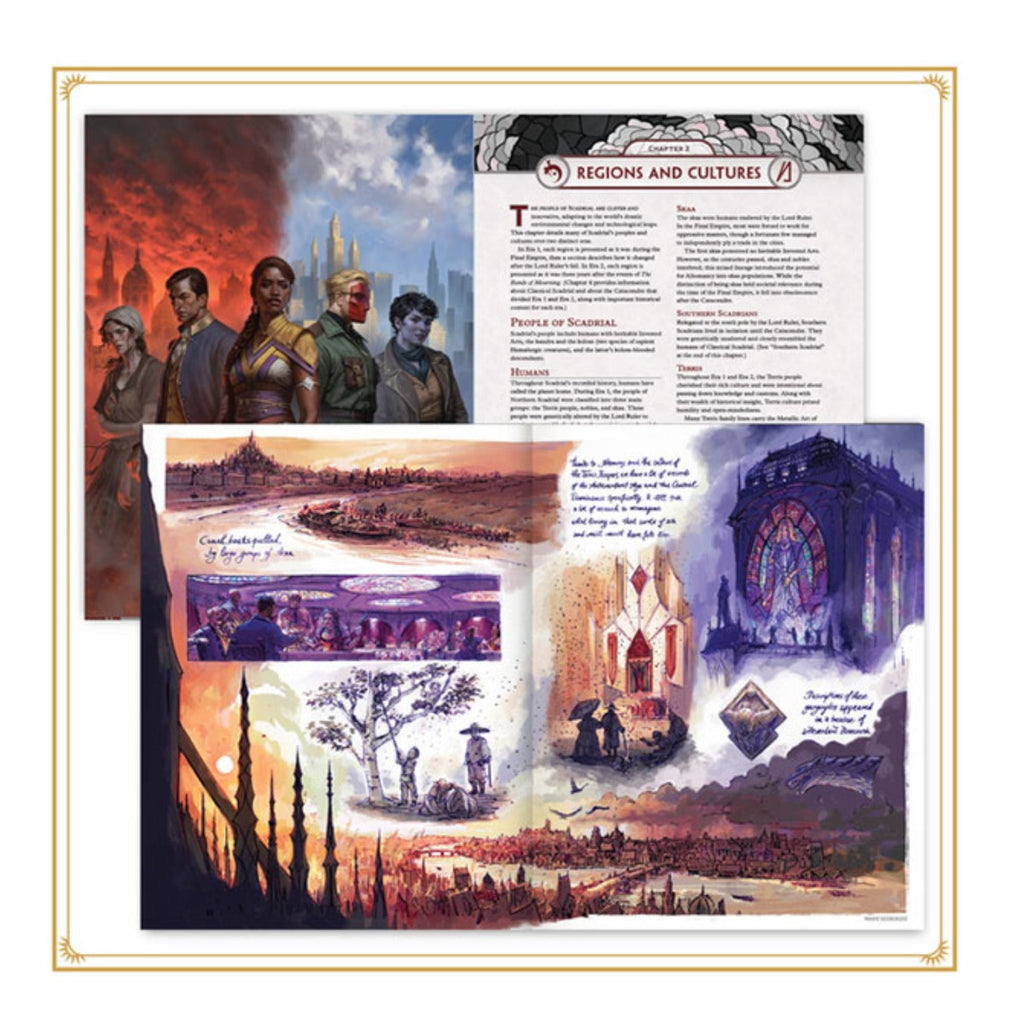 Cosmere RPG Mistborn World Guide Tabletop Role Playing Games BGM9049