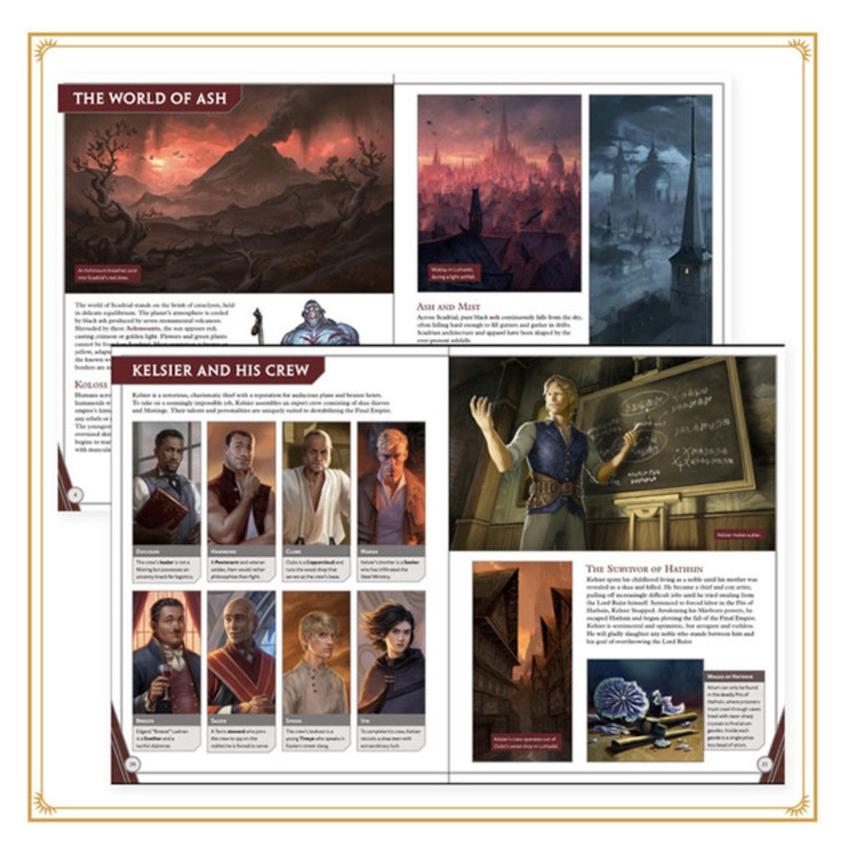 Cosmere RPG Mistborn Welcome to Scadrial Guide Tabletop Role Playing Games BGM9520