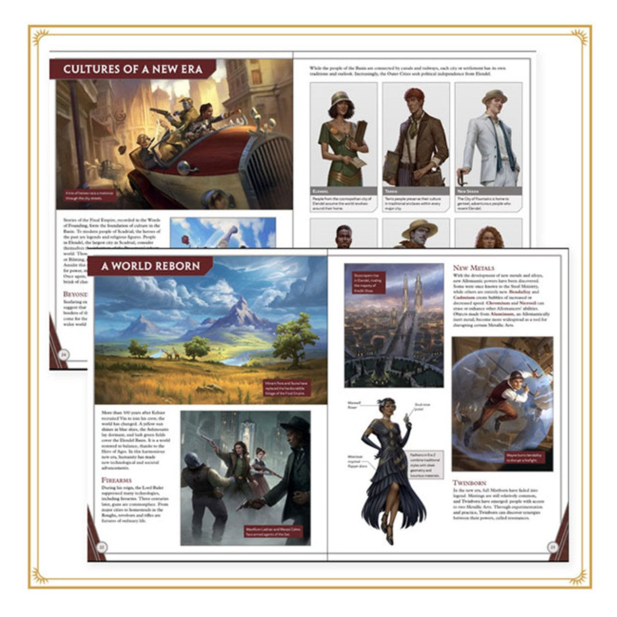 Cosmere RPG Mistborn Welcome to Scadrial Guide Tabletop Role Playing Games BGM9520