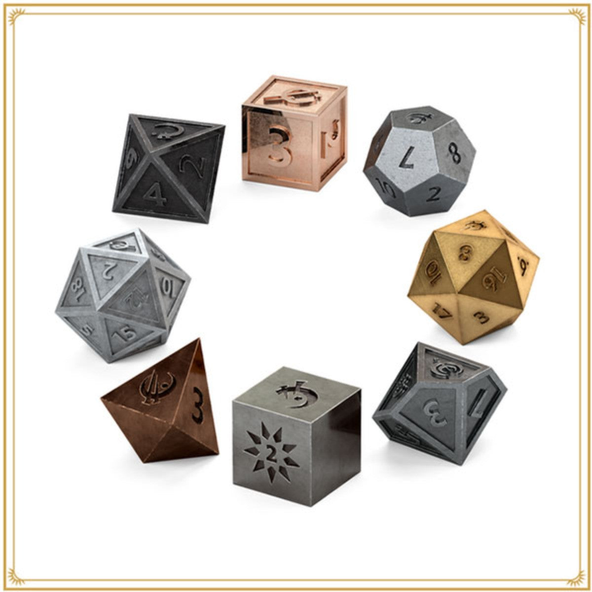 Cosmere RPG Mistborn Deluxe Dice + Case Tabletop Role Playing Games BGM9599