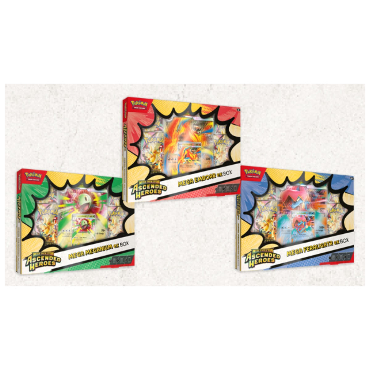 Pokemon Mega Evolution Ascended Heroes Ex Box  SIngle Pack PKU10313-1P