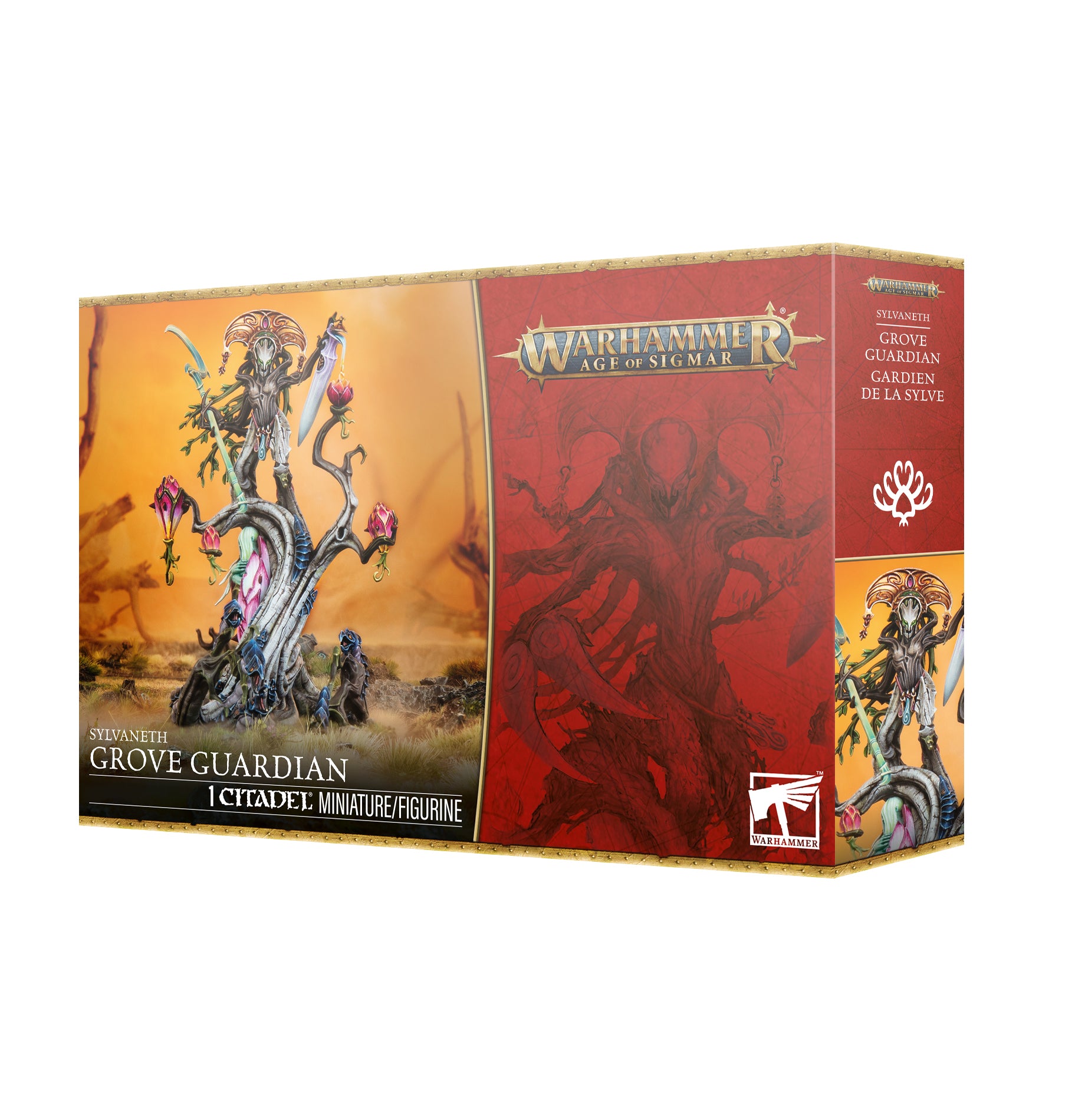 Games Workshop Warhammer Age Of Sigmar Sylvaneth Grove Guardian Plastic Box 92-54