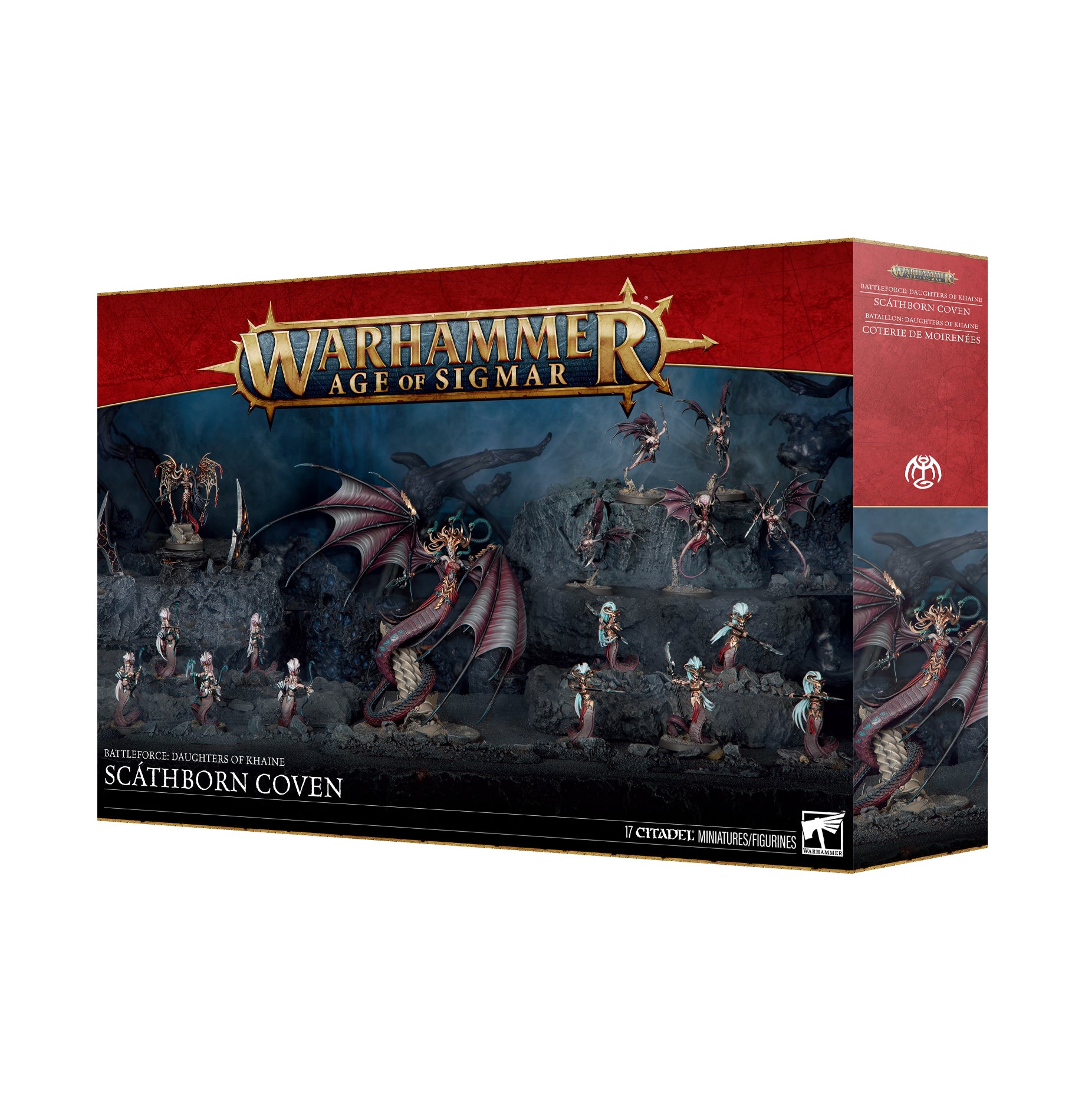 Games Workshop Warhammer Age Of Sigmar Daughters Of Khaine Scathborn Coven Plastic Box 85-67