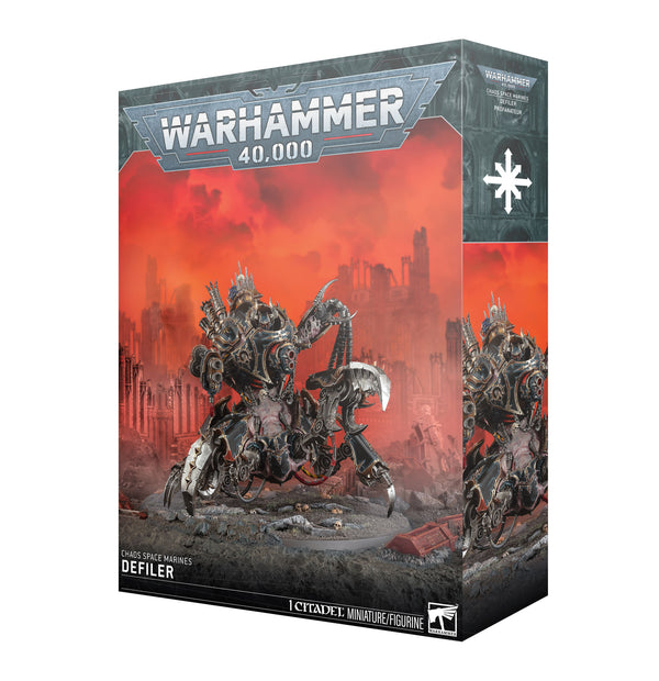 Games Workshop Warhammer 40K Chaos Space Marines Defiler Plastic Box GW-2026-43-22