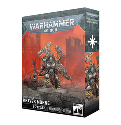 Games Workshop Warhammer 40K Chaos Space Marines Kravek Morne Plastic Box GW-2026-43-33