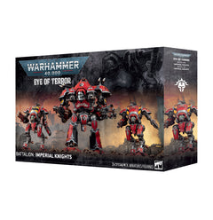 Games Workshop Warhammer 40K Imperial Knights Eye Of Terror BattalionImperial Knights Plastic Box 54-04