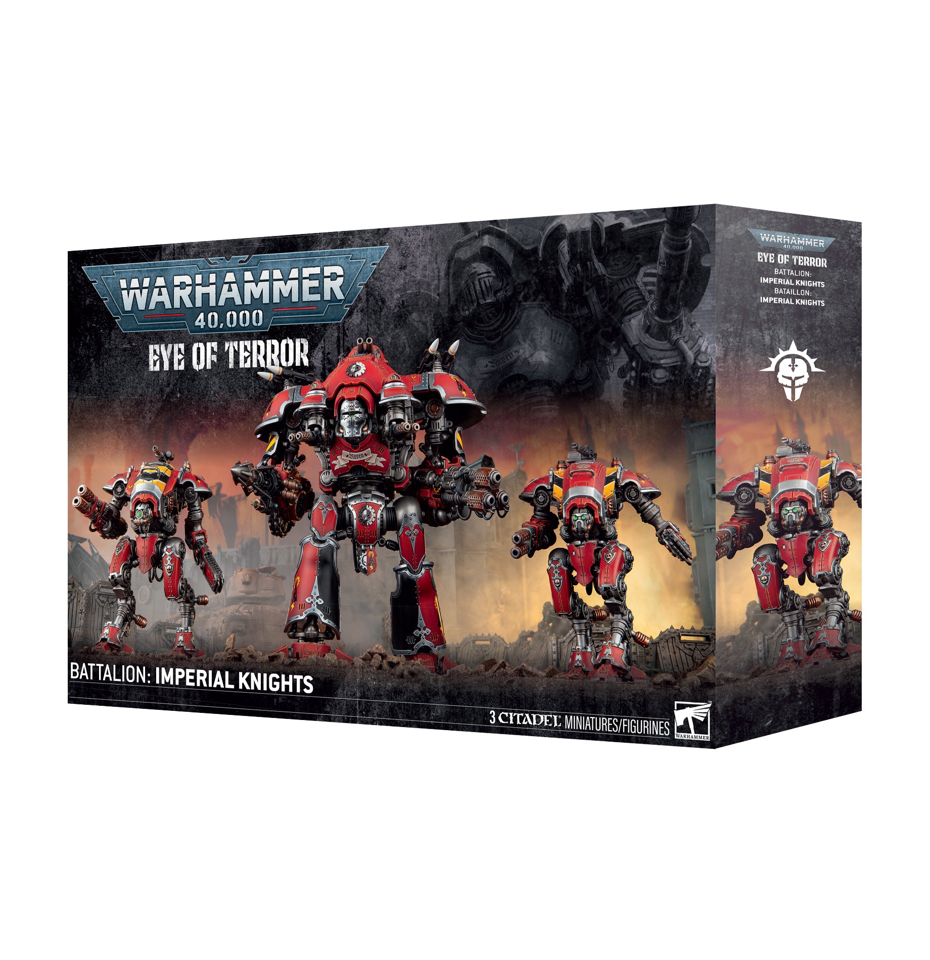 Games Workshop Warhammer 40K Imperial Knights Eye Of Terror BattalionImperial Knights Plastic Box 54-04