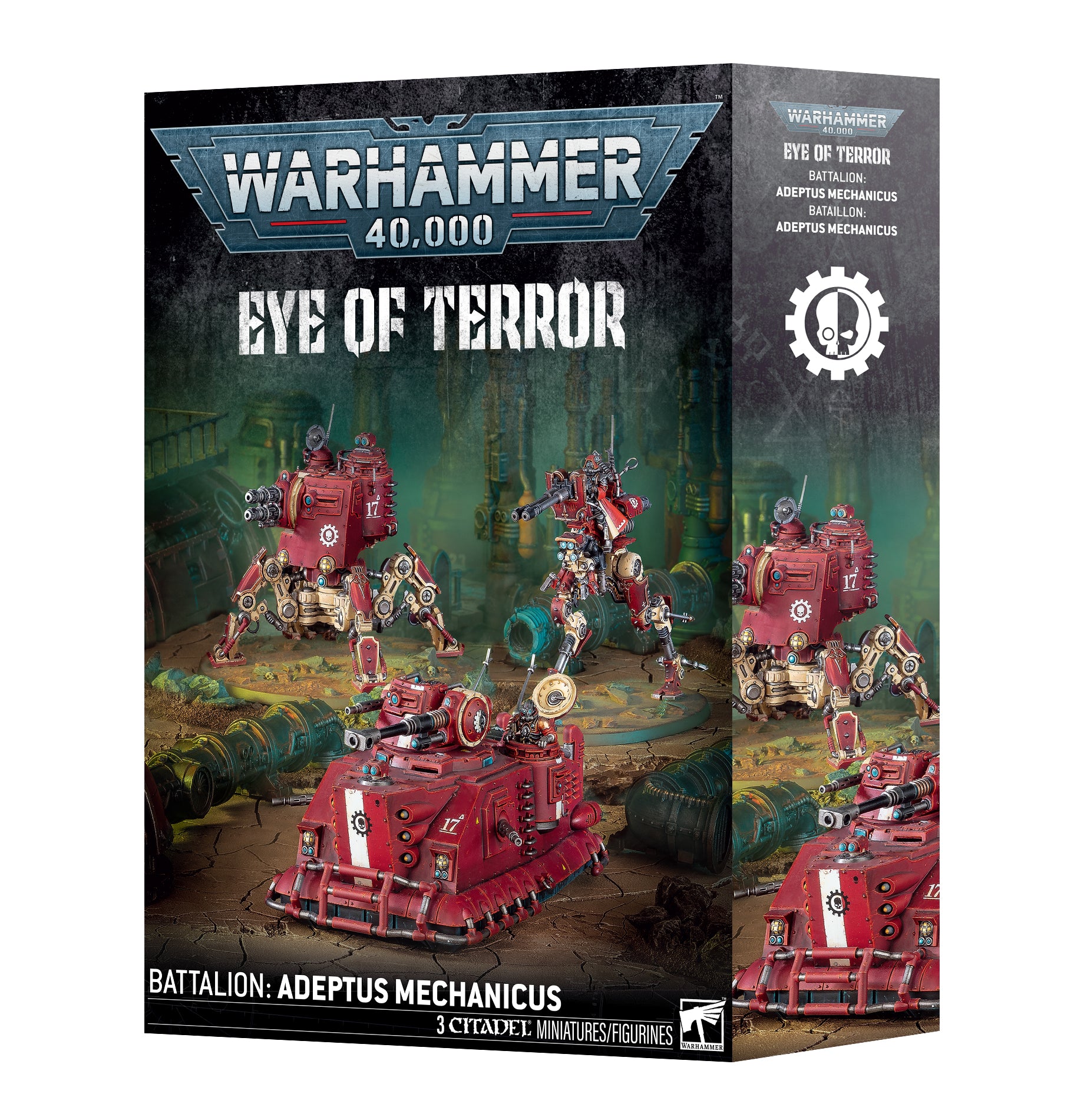 Games Workshop Warhammer 40K Adeptus Mechanicus Eye Of Terror Battalion Plastic Box 59-32