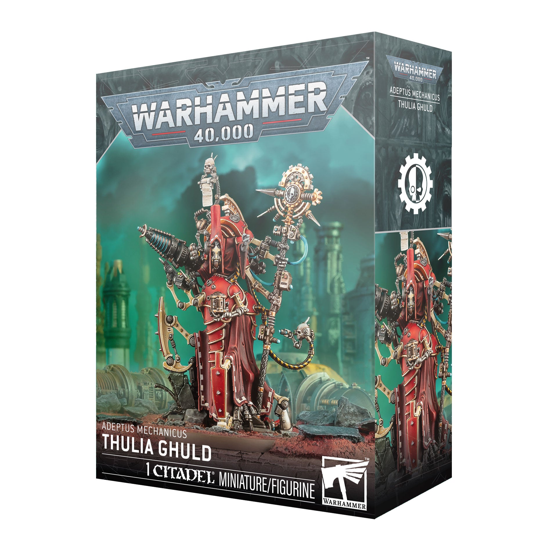 Games Workshop Warhammer 40K Adeptus Mechanicus Thulia Ghuld Plastic Box 59-33
