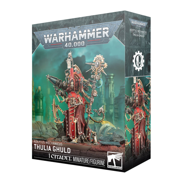Games Workshop Warhammer 40K Adeptus Mechanicus Thulia Ghuld Plastic Box 59-33