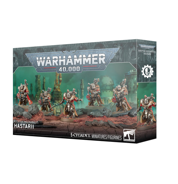Games Workshop Warhammer 40K Adeptus Mechanicus Hastarii Plastic Box 59-34