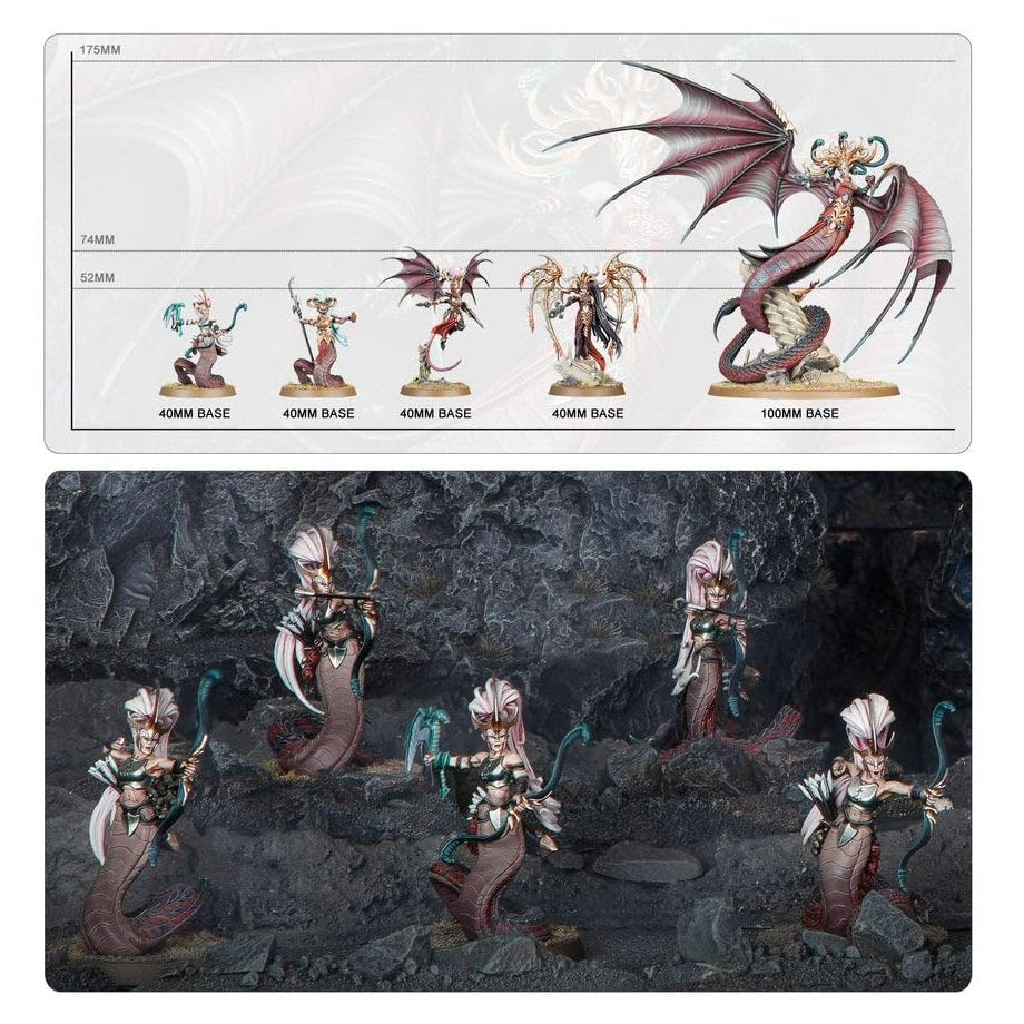 Games Workshop Warhammer Age Of Sigmar Daughters Of Khaine Scathborn Coven Plastic Box 85-67