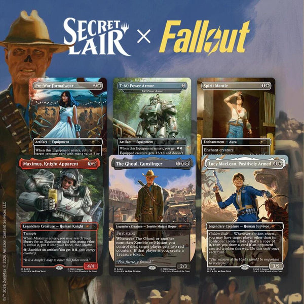 Magic The Gathering Secret Lair Drop Fallout Beyond Vault 33 (Nonfoil)