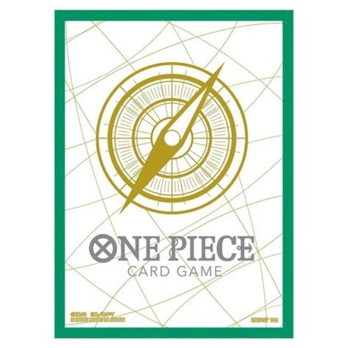 One Piece TCG Official Sleeves Set 5 Standard Green Single Pack BAN9040331-StandardGreen
