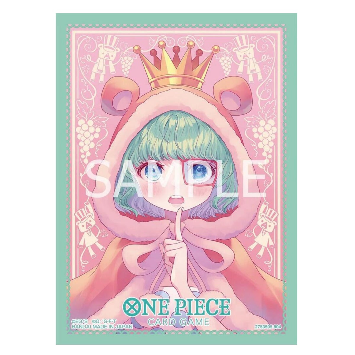 One Piece Card Game Official Sleeves Set 9 Sugar BJP9047432-Sugar