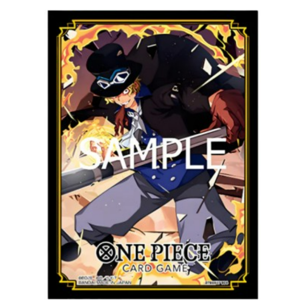 One Piece TCG Official Sleeve Display Limited Edition Version 2 Sabo Card Sleeves (Single) BJP9049093-Sabo