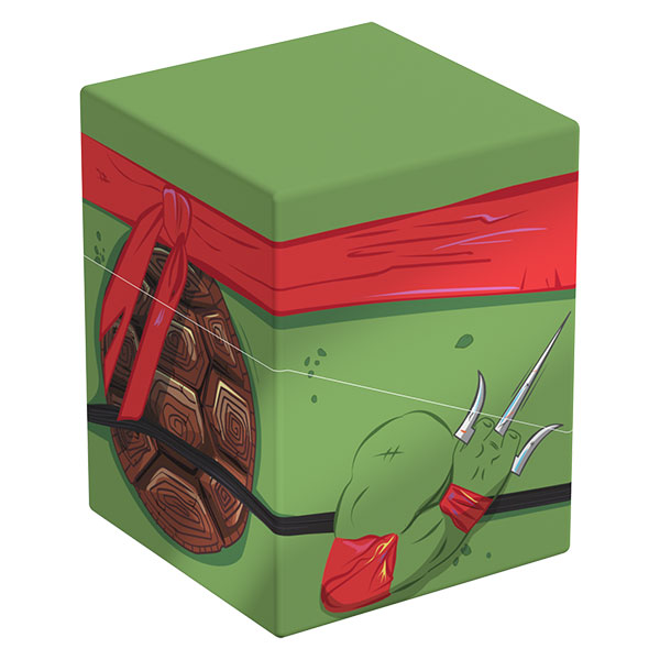 Ultimate Guard Squaroes Deck Case 100 Boulder Teenage Mutant Ninja Turtles (Wave 3) Action Mode Raphael (NT016)