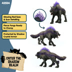 Schleich Eldrador Shadow World Shadow Wolf Figurine