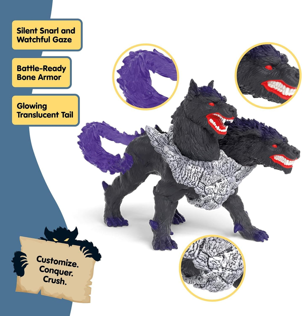 Schleich Eldrador Battle Caves Arena Lava Vs Shadow Playset Fire Bull and Shadowhound Included