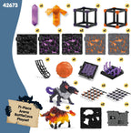 Schleich Eldrador Battle Caves Arena Lava Vs Shadow Playset Fire Bull and Shadowhound Included