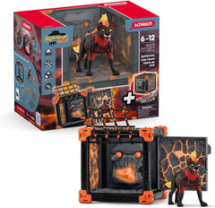 Schleich Eldrador Lava World Cave Of The Lava Hyena Playset
