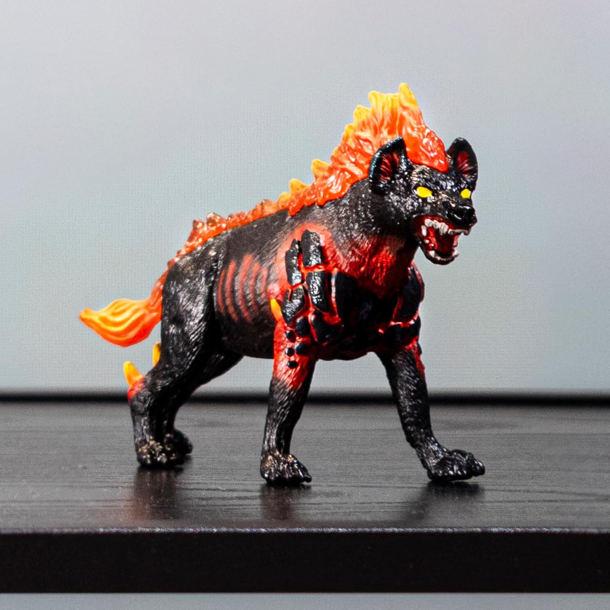 Schleich Eldrador Lava World Cave Of The Lava Hyena Playset