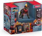 Schleich Eldrador Lava World Cave Of The Lava Hyena Playset