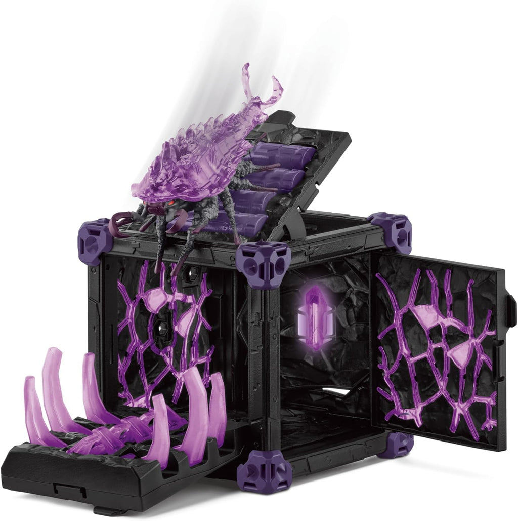 Schleich Eldrador Shadow World Cave Of The Shadow Isopod Playset