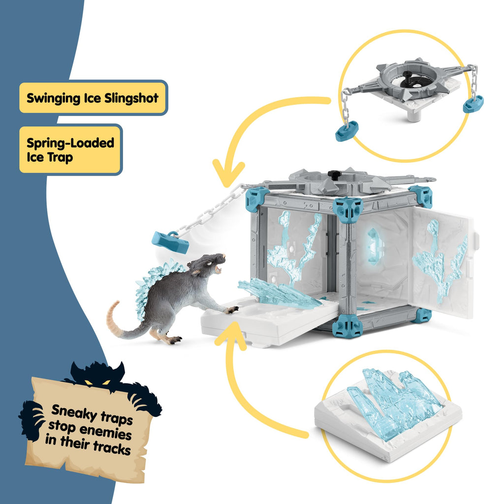 Schleich Eldrador Ice World Cave Of The Ice Rat Playset