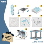 Schleich Eldrador Ice World Cave Of The Ice Rat Playset