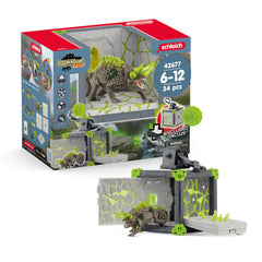 Schleich Eldrador Stone World Cave Of The Stone Chameleon Playset