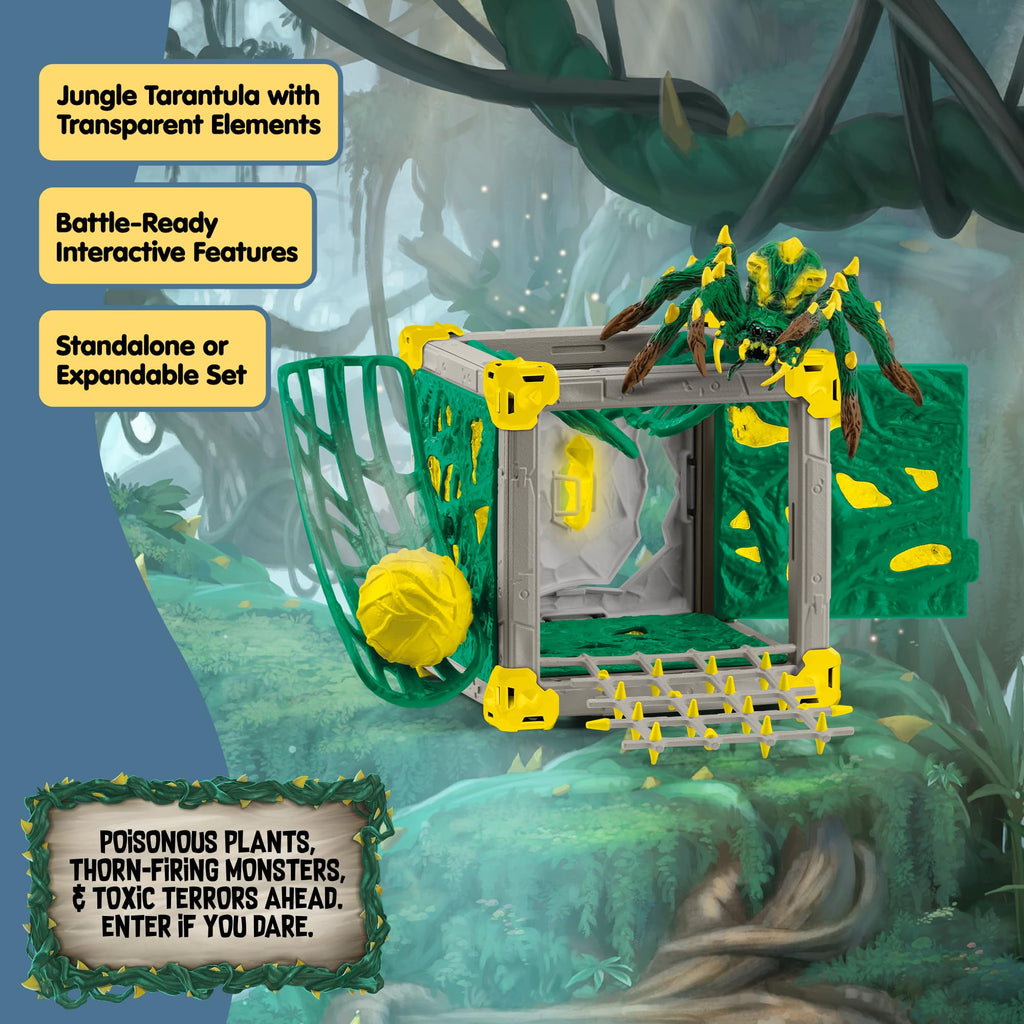 Schleich Eldrador Jungle World Cave Of The Jungle Tarantula Playset