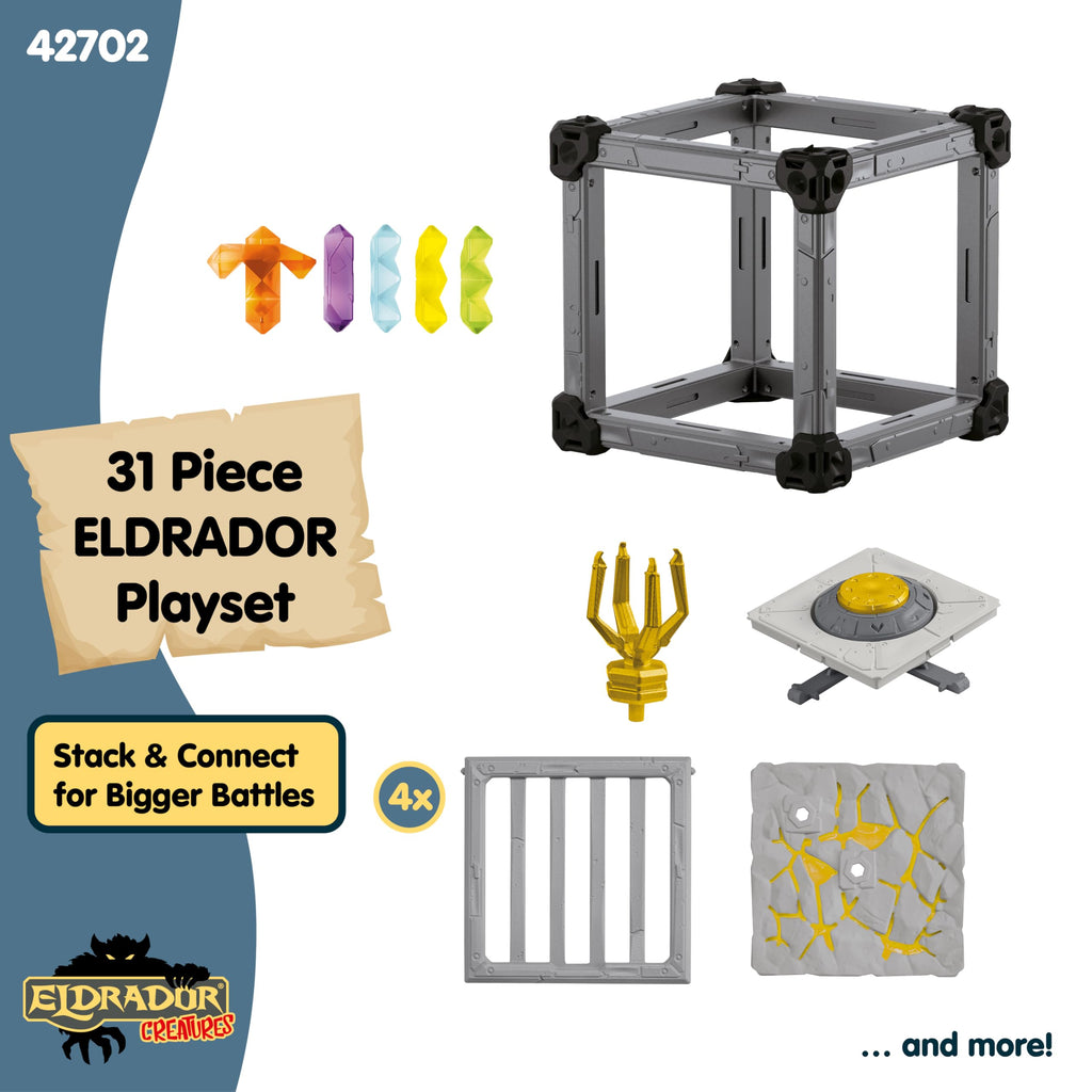 Schleich Eldrador Cave Of The Super Crystals Playset