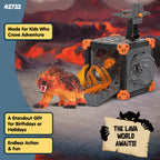 Schleich Eldrador Lava World Battle Cave Lava Boar Playset