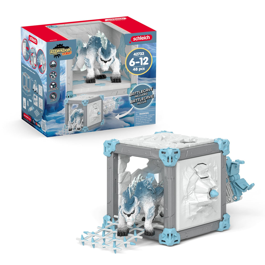 Schleich Eldrador Ice World Battle Cave Snow Slasher Playset