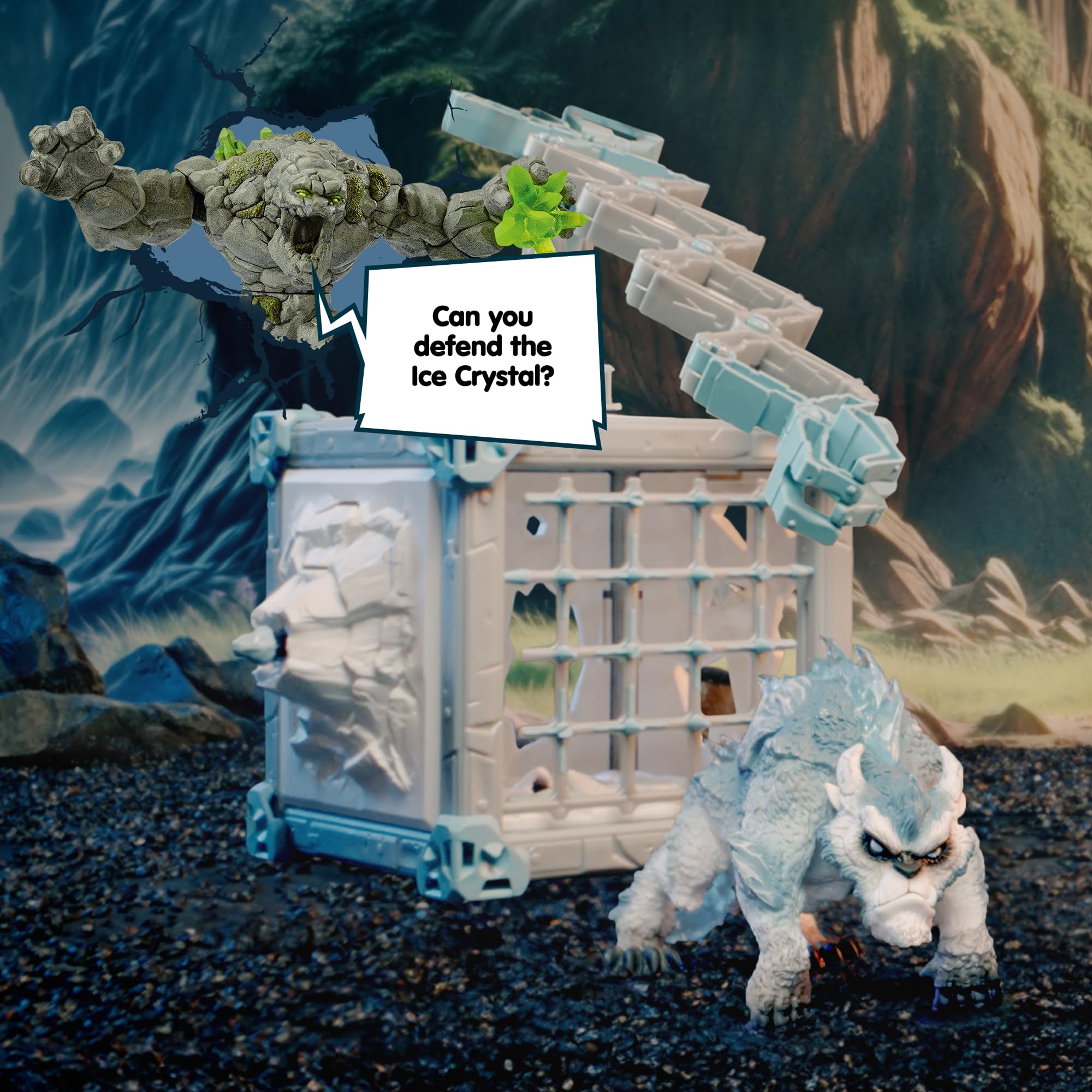 Schleich Eldrador Ice World Battle Cave Snow Slasher Playset