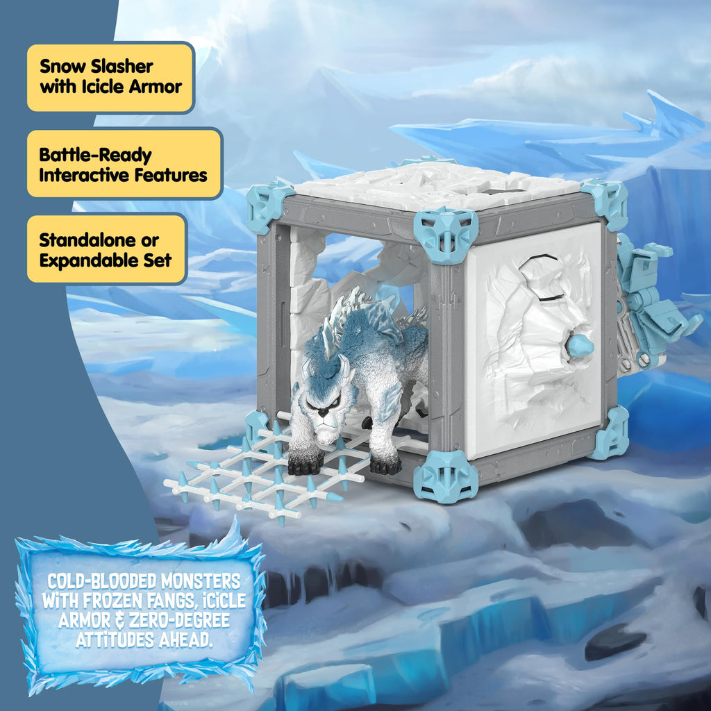 Schleich Eldrador Ice World Battle Cave Snow Slasher Playset