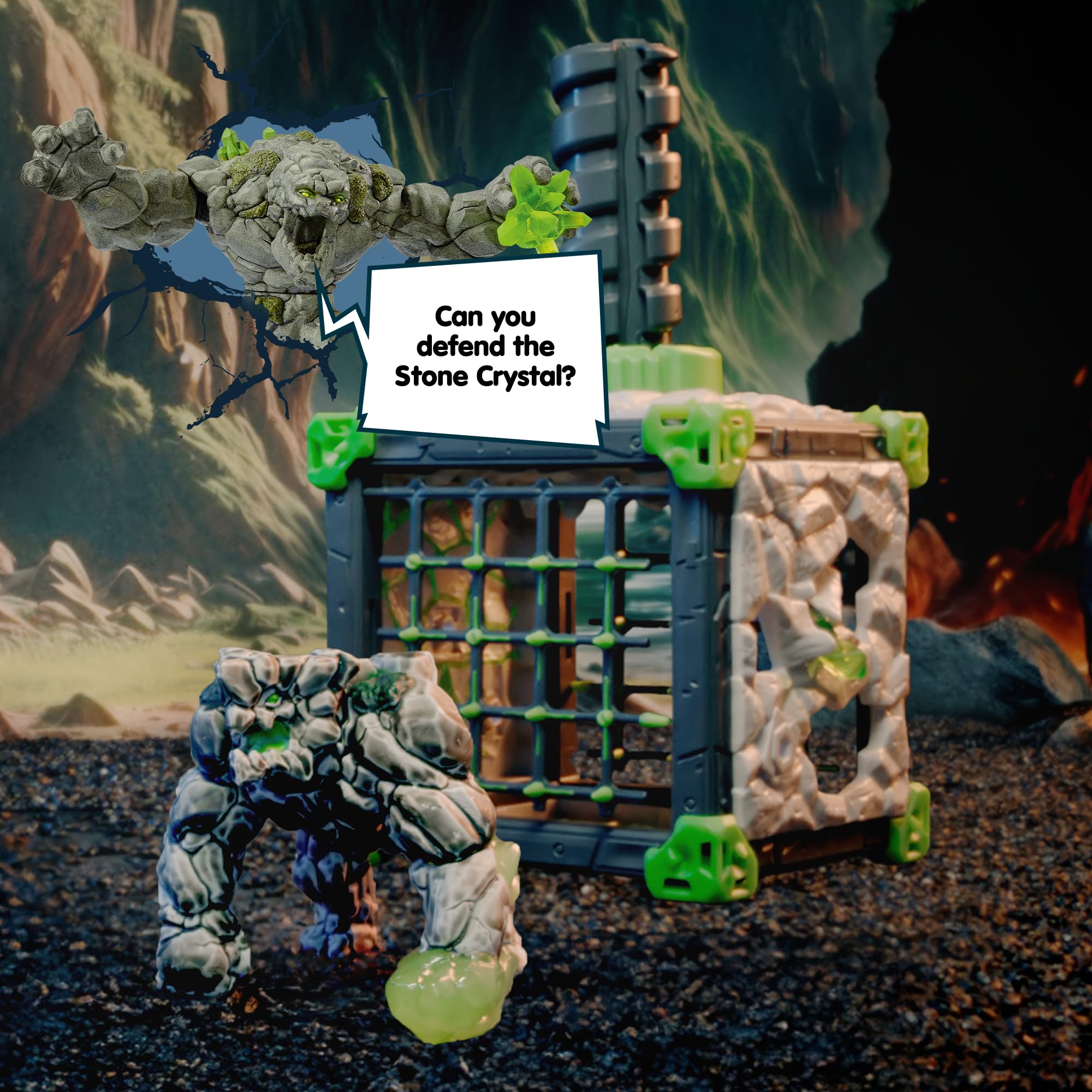 Schleich Eldrador Stone World Battle Cave Stone Smasher Playset