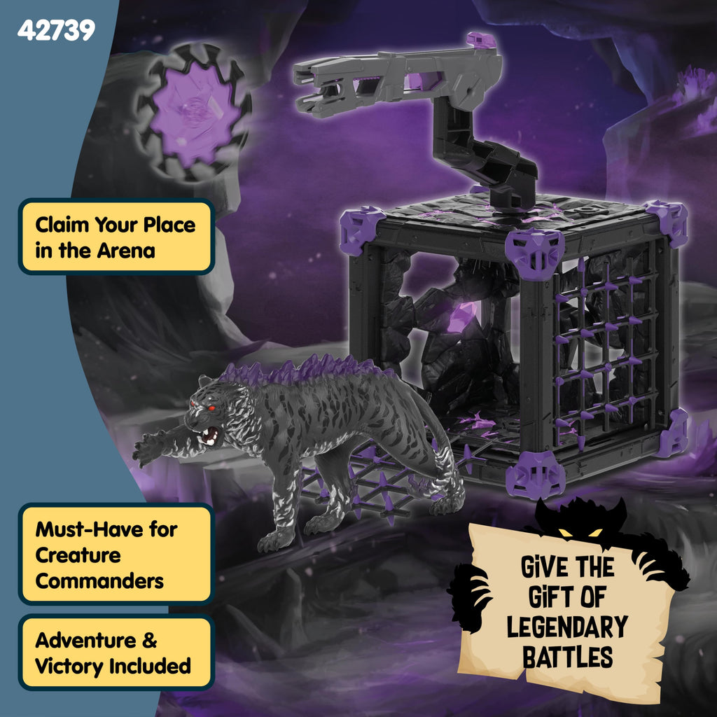 Schleich Eldrador Shadow World Battle Cave Shadow Tiger Playset