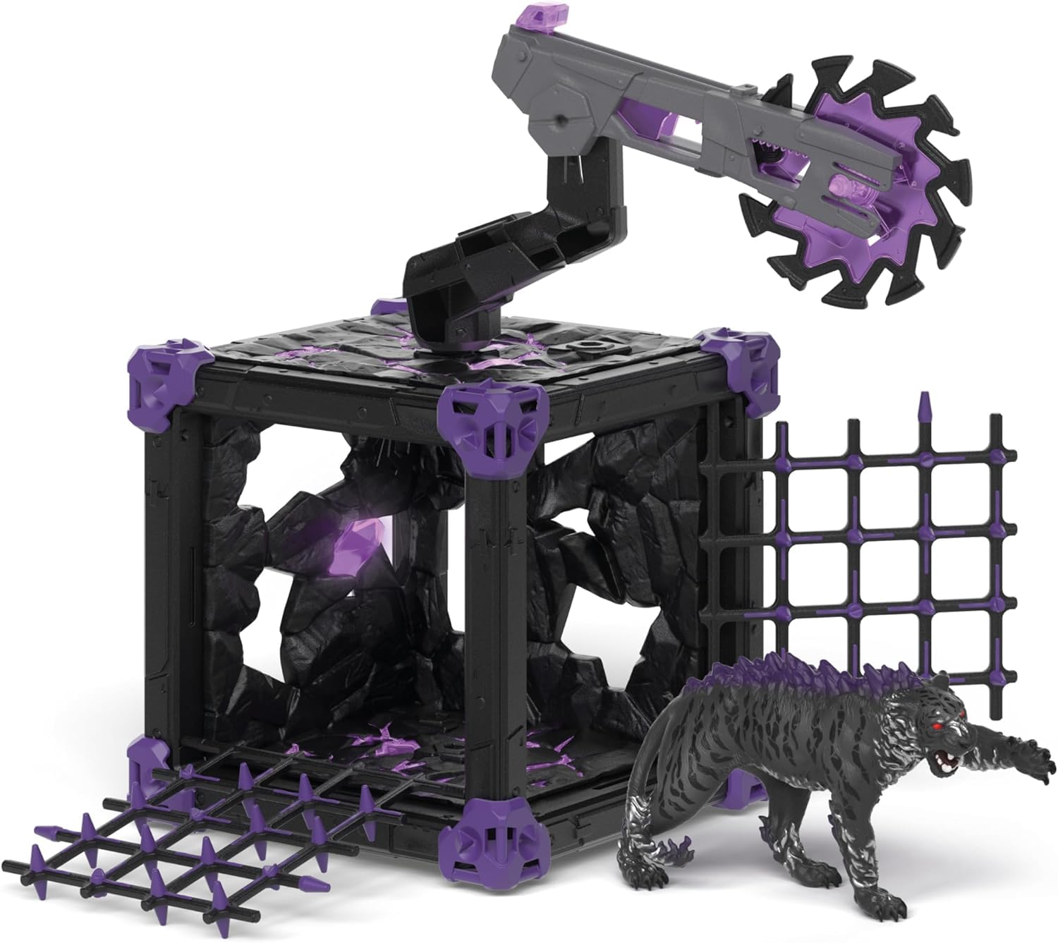 Schleich Eldrador Shadow World Battle Cave Shadow Tiger Playset
