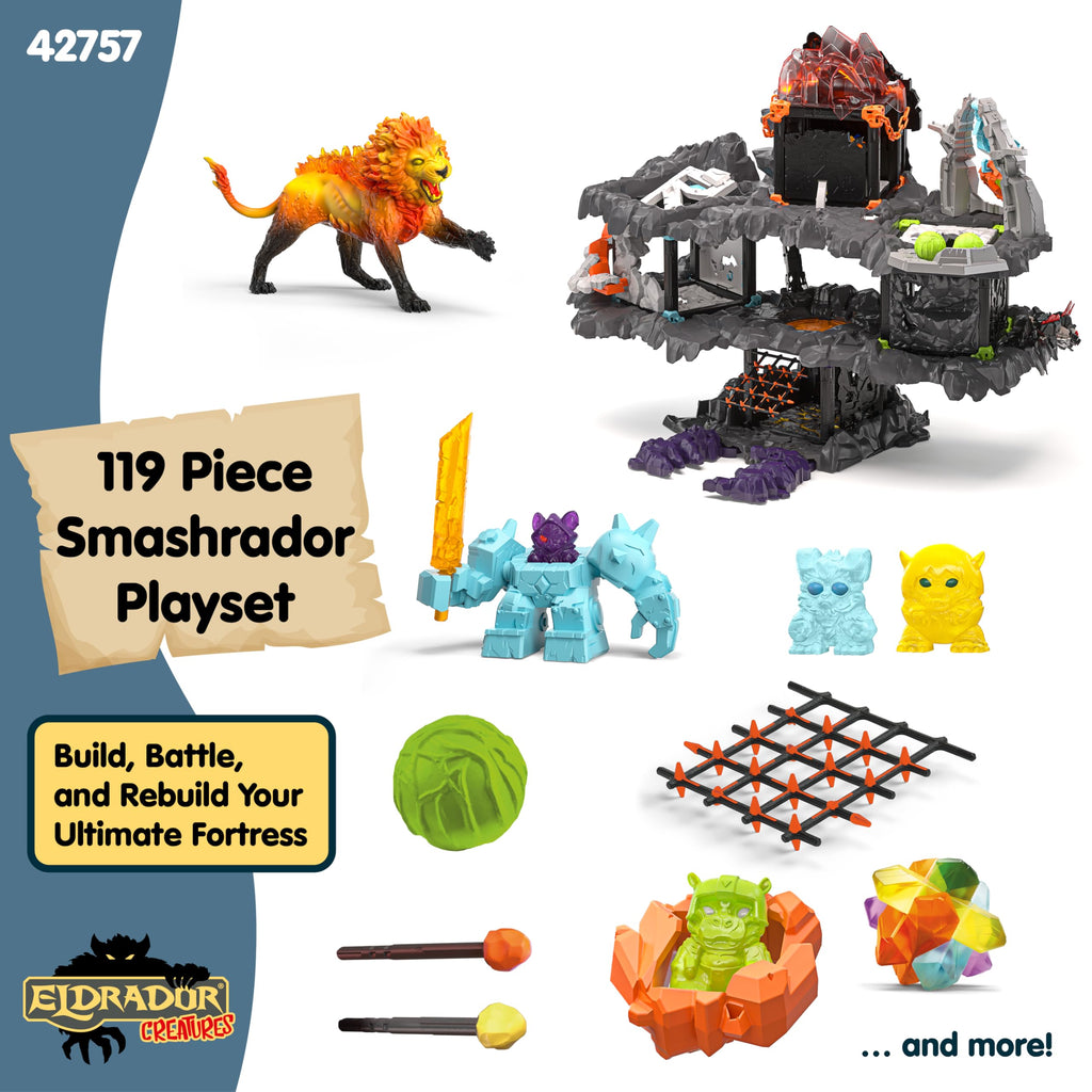 Schleich Eldrador Master Cave Fortress Smashrador Playset