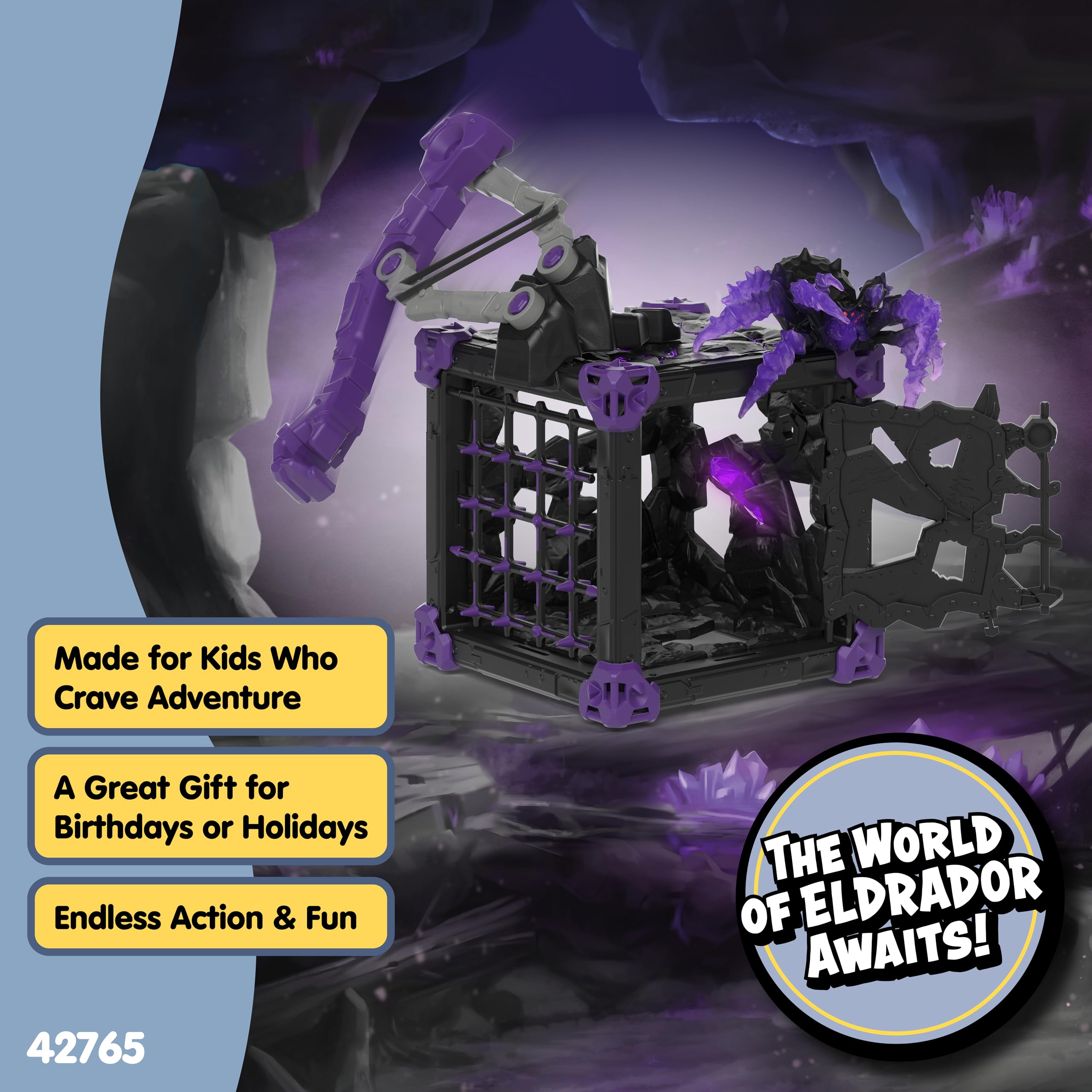 Schleich Eldrador Creatures BattleCave Shadow Spider 42765