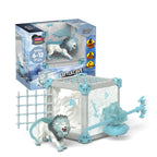 Schleich Eldrador Ice World Battle Cave Ice Lion Playset