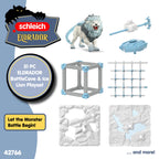 Schleich Eldrador Ice World Battle Cave Ice Lion Playset