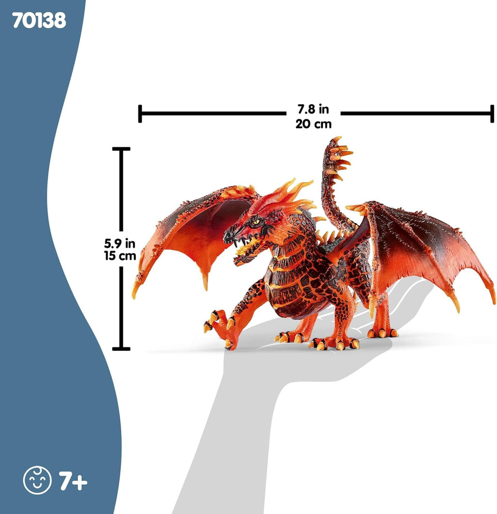 Schleich Eldrador Lava World Lava Dragon Dragon Figurine