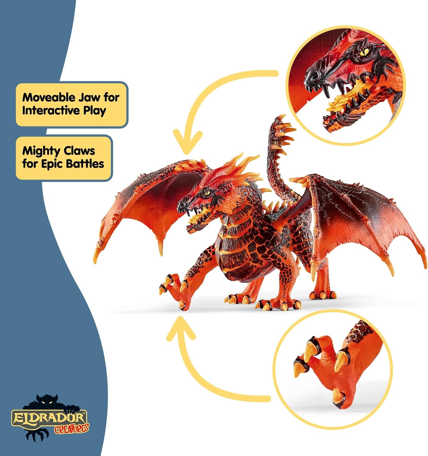 Schleich Eldrador Lava World Lava Dragon Dragon Figurine