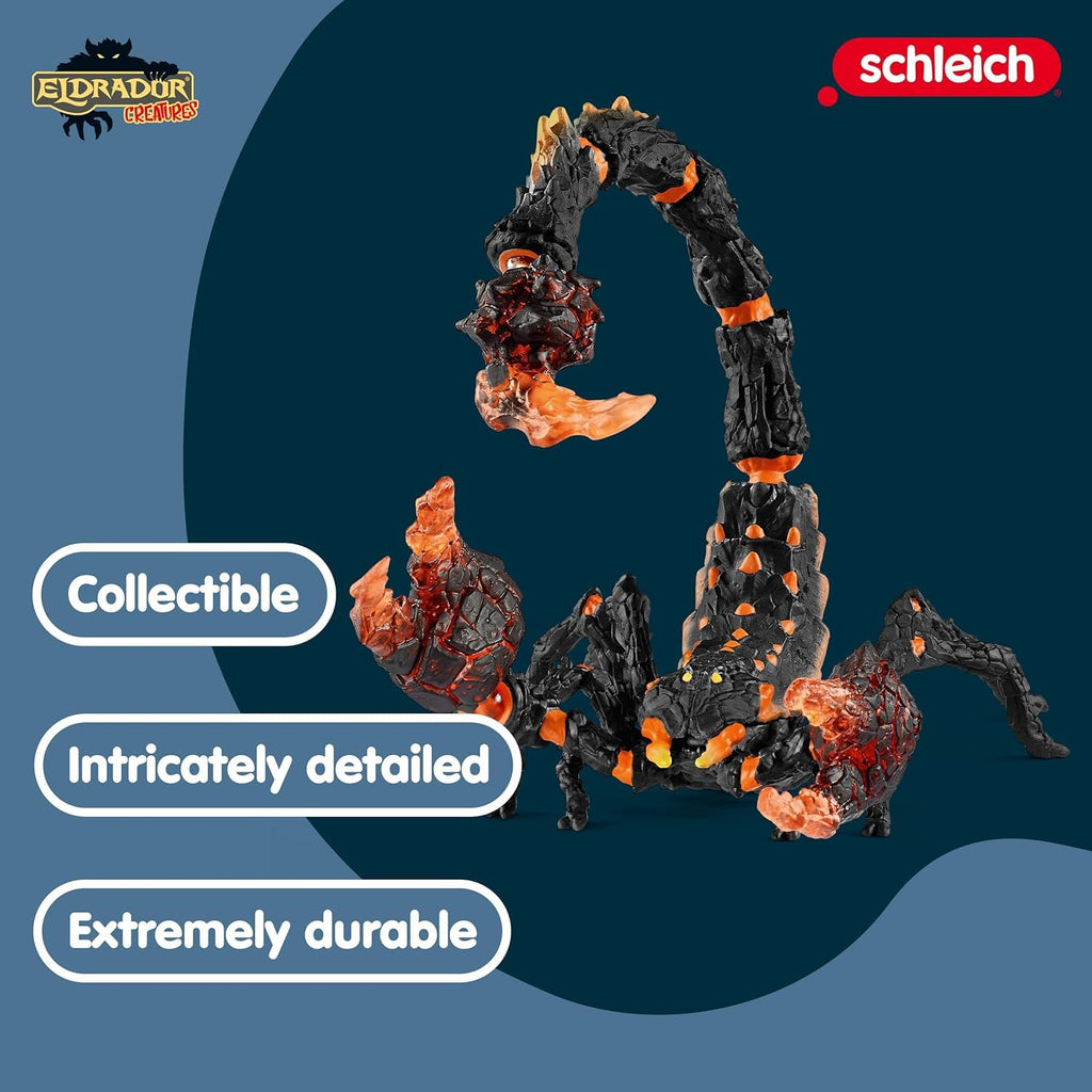 Schleich Eldrador Lava World Lava Scorpion Figurine