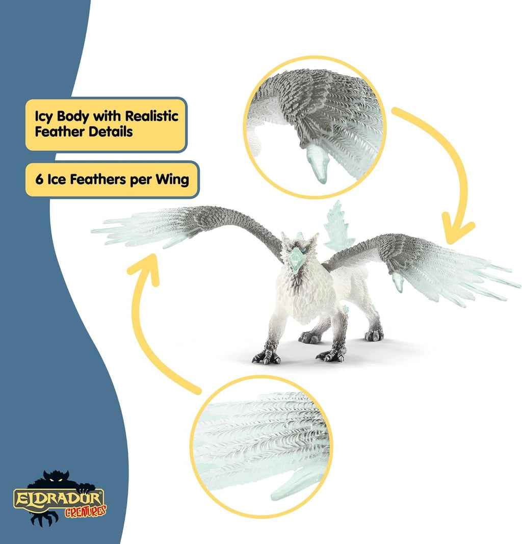 Schleich Eldrador Ice World Ice Griffin Figurine