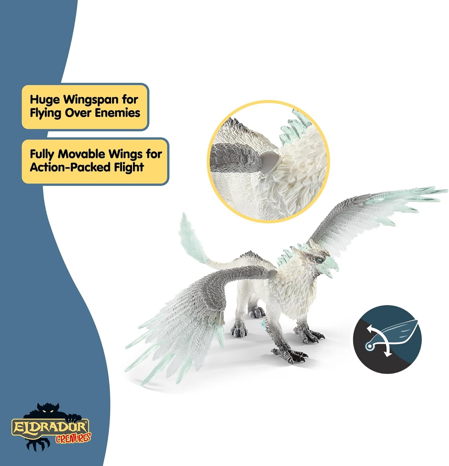 Schleich Eldrador Ice World Ice Griffin Figurine