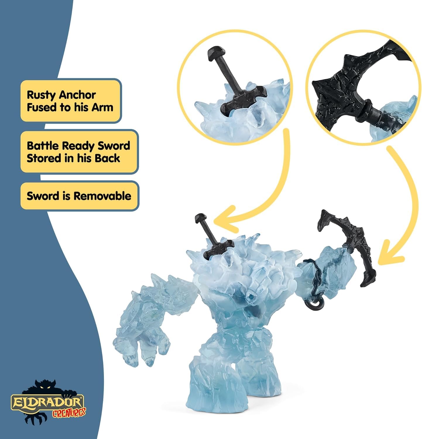 Schleich Eldrador Ice World Ice Giant Figurine